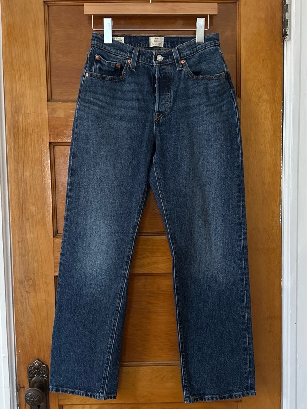 Levi's premium 501 curve jeans